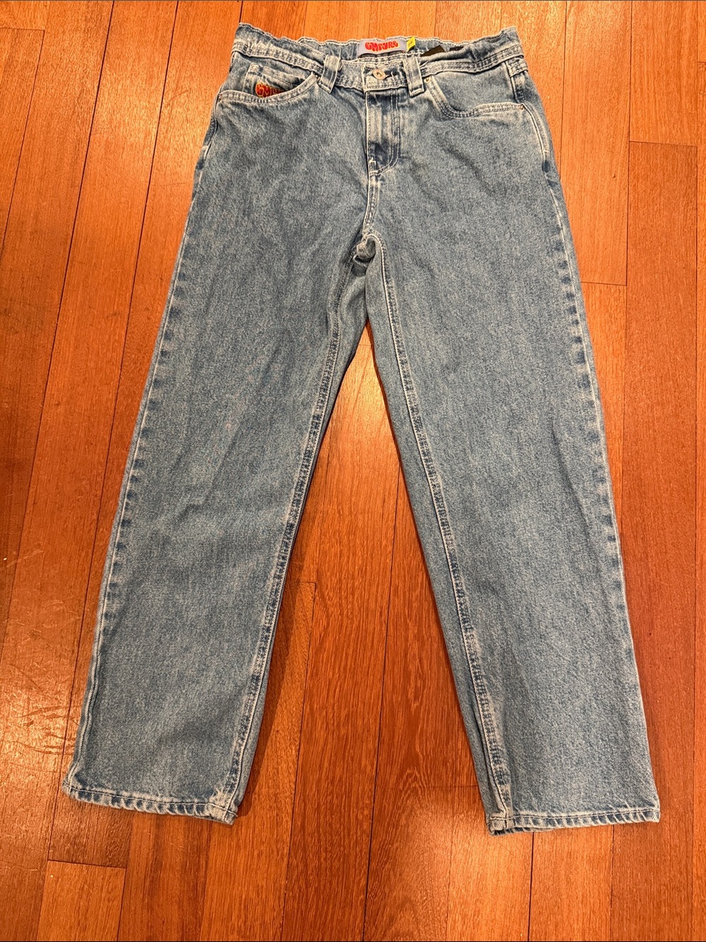 Empire Baggy Wide Leg Skate Jeans Youth 26 Y2K Streetwear